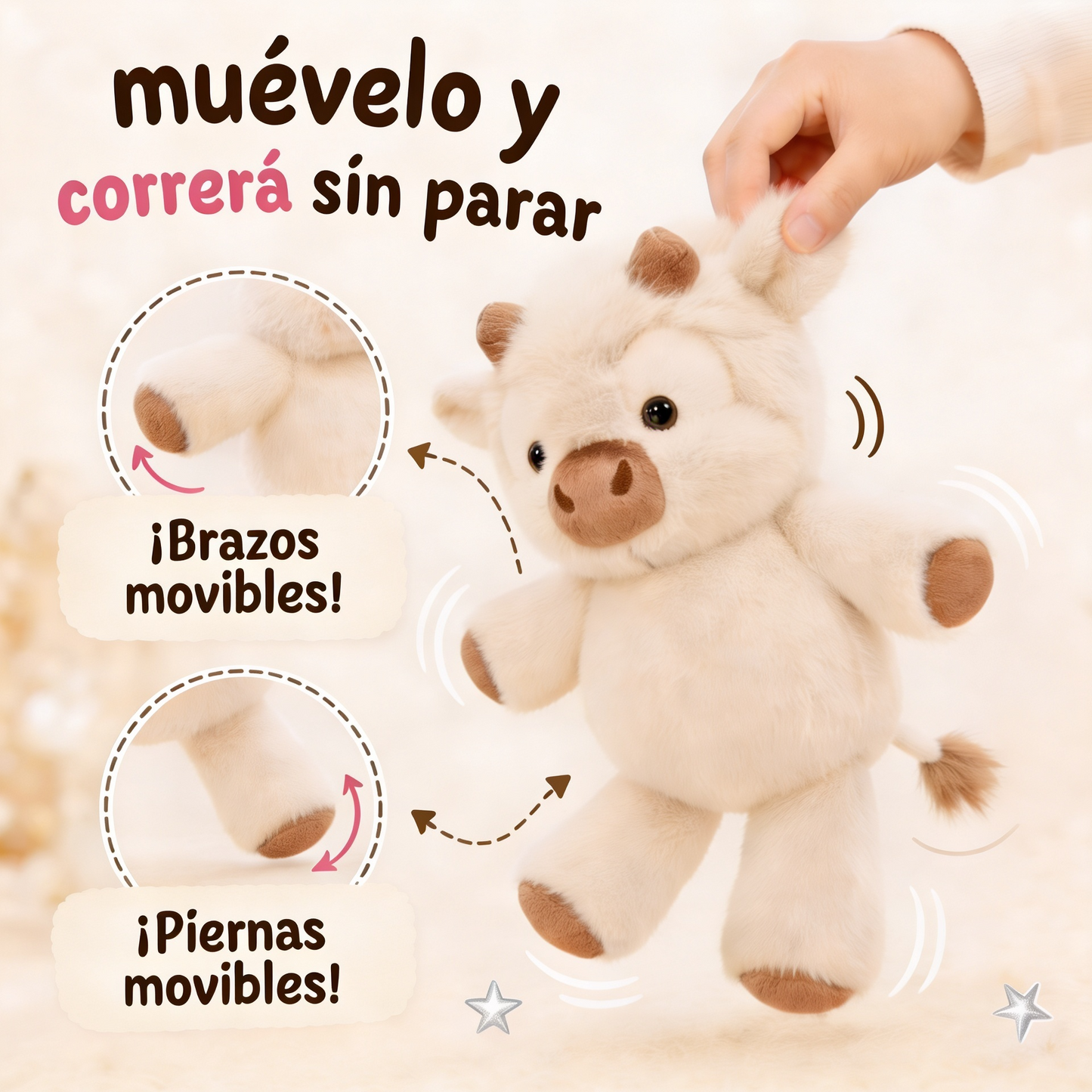Dodorun el peluche corredor.